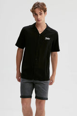 Camisa Hombre Print Negro