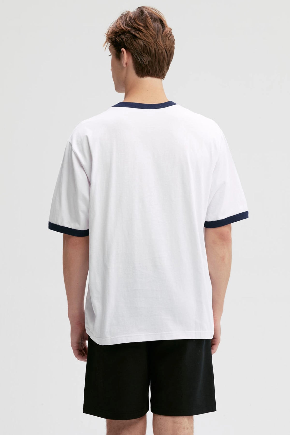 Polera Hombre Print Posicional Blanco