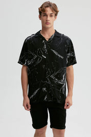 Camisa Hombre Rapport Negro
