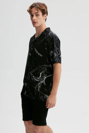 Camisa Hombre Rapport Negro