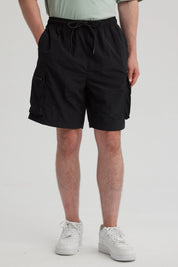 Bermuda Hombre Cargo Negro