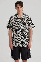 Camisa Hombre Rapport Negro