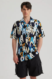 Camisa Hombre Rapport Negro