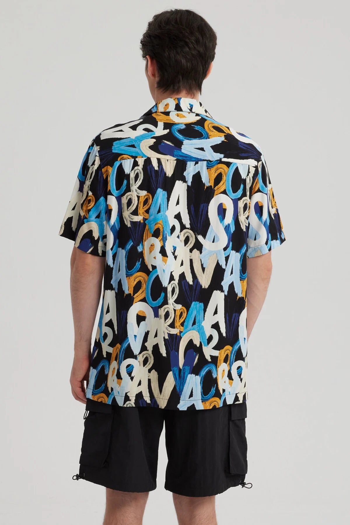 Camisa Hombre Rapport Negro