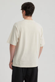 Polera Hombre Print Oversize Beige