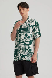 Camisa Hombre Rapport Verde