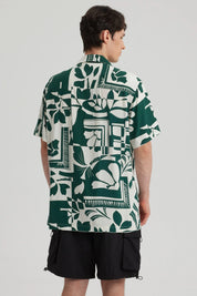 Camisa Hombre Rapport Verde