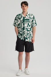 Camisa Hombre Rapport Verde