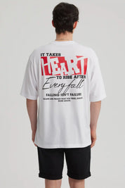 Polera Hombre Print Blanco