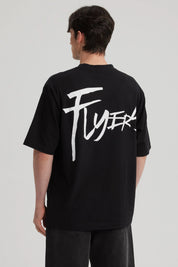 Polera Hombre Oversize Negro