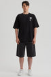 Polera Hombre Oversize Negro