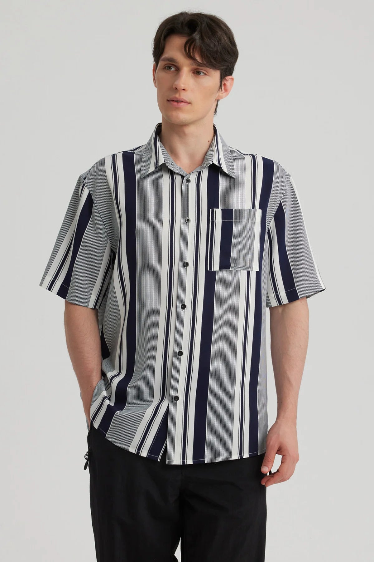 Camisa Hombre Rapport Azul