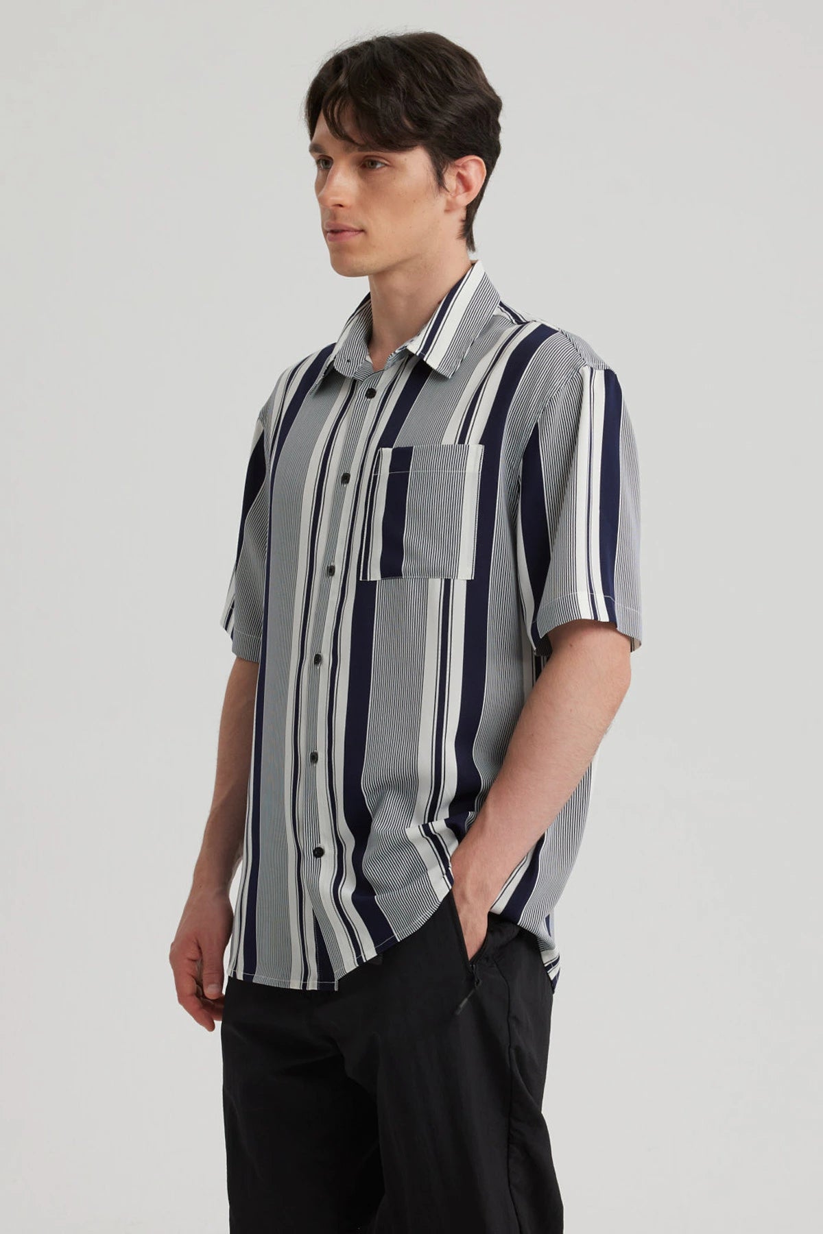 Camisa Hombre Rapport Azul