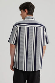 Camisa Hombre Rapport Azul