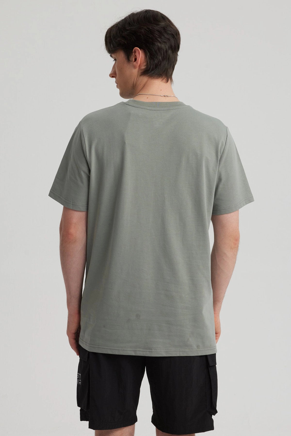 Polera Hombre Oversize Print Rosa