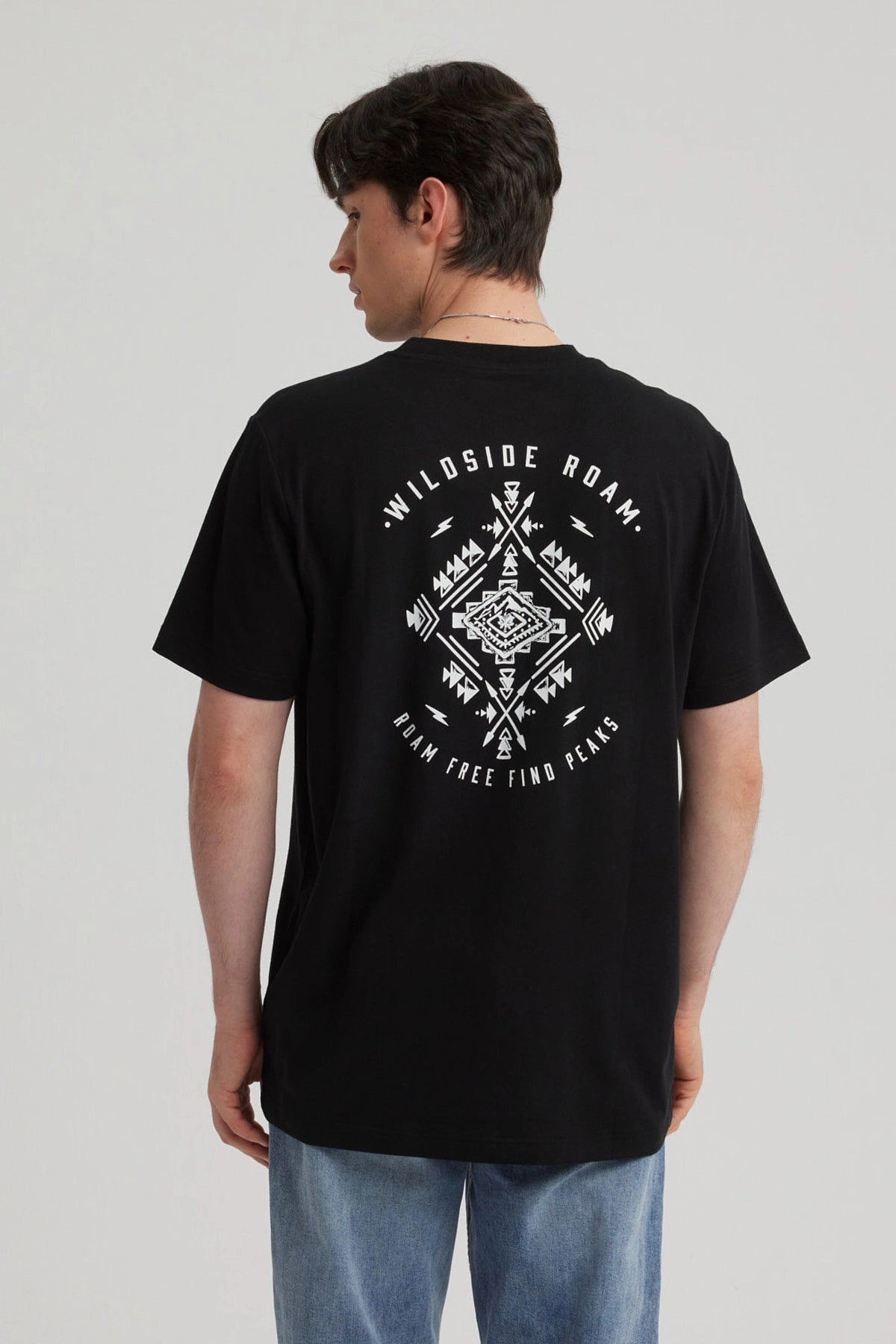 Polera Hombre Regular Fit Negro