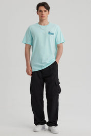 Polera Hombre Regular Fit Celeste