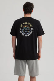 Polera Hombre Regular Fit Negro