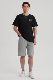 Polera Hombre Regular Fit Negro