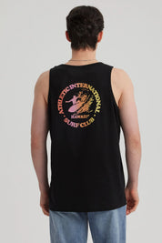 Polera Hombre Estampado Negro