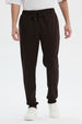 Pantalón Buzo Hombre Jogger Básico Chocolate