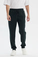 Pantalón Buzo Hombre Jogger Básico Verde