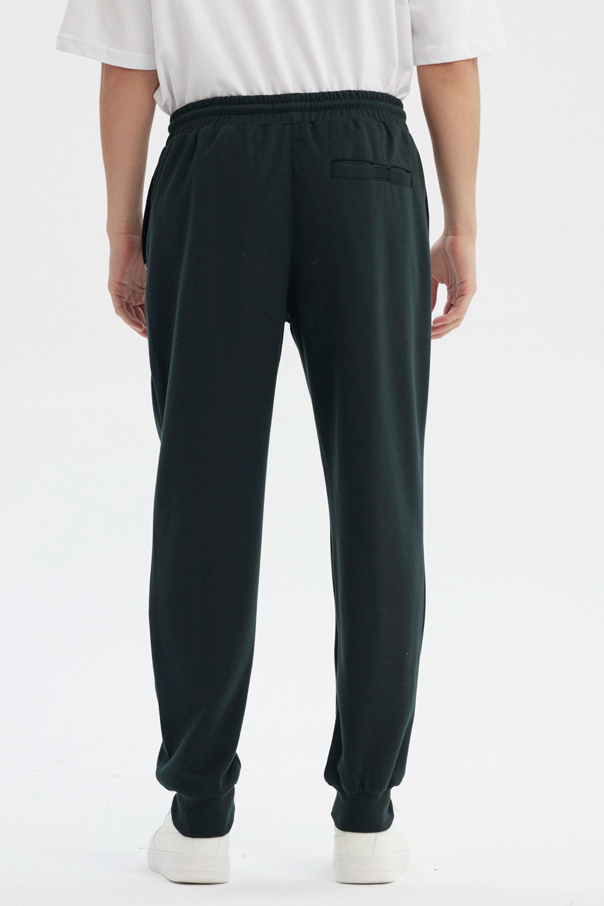 Pantalón Buzo Hombre Jogger Básico Verde