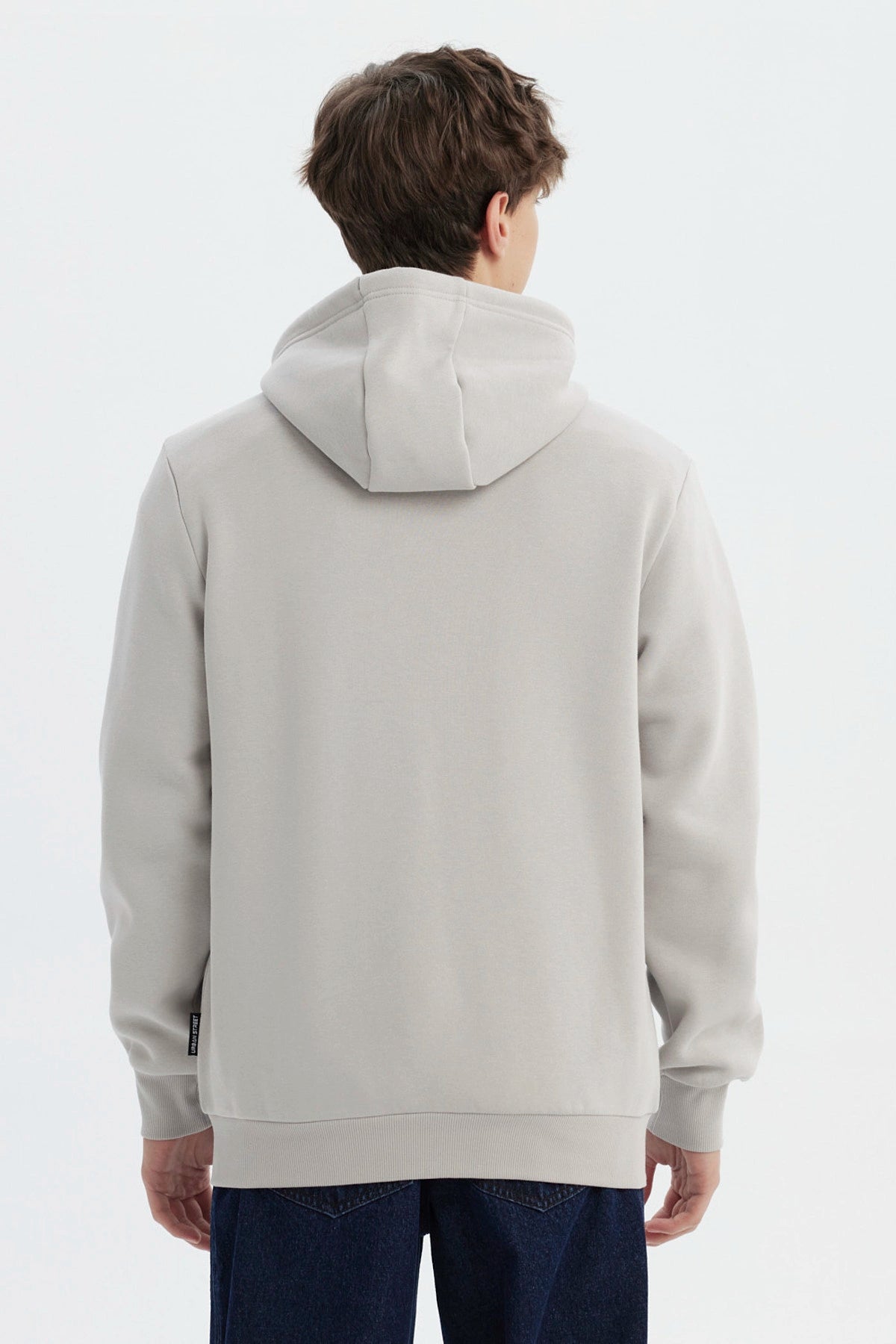 Polerón Hombre Full Zipper Basico Gris