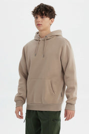 Polerón Hombre Hoodie Básico Kaki