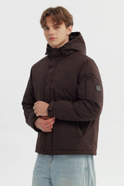 Parka Hombre Slim Chocolate