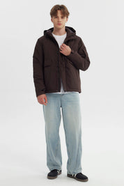 Parka Hombre Slim Chocolate