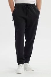 Pantalón Buzo Hombre Juvenil Pitillo Negro