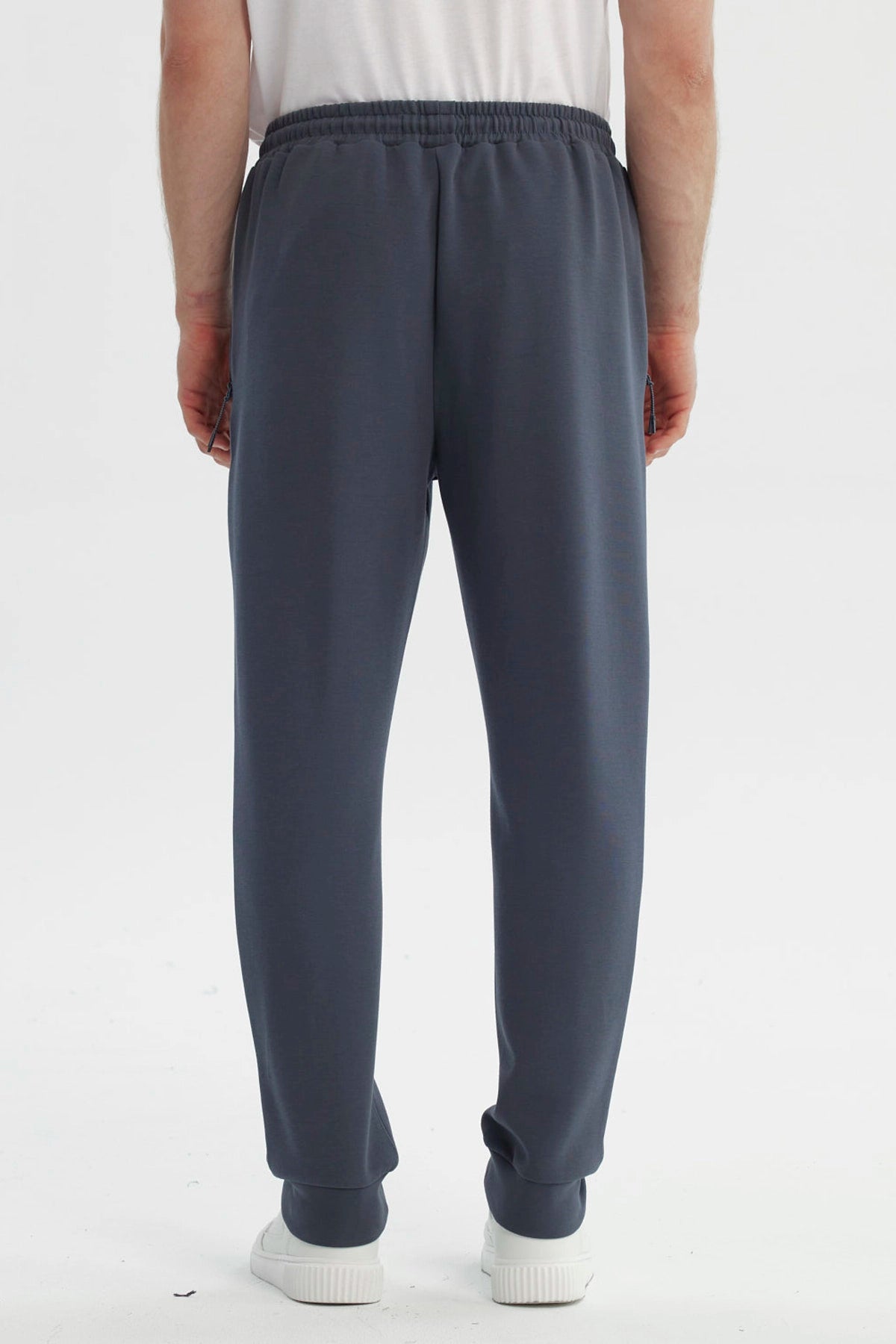 Pantalón Buzo Hombre Juvenil Pitillo Marengo