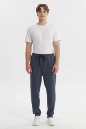 Pantalón Buzo Hombre Juvenil Pitillo Marengo