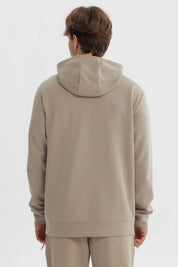 Polerón Hombre Slim Beige Oscuro