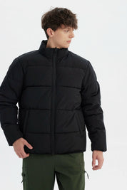 Parka Hombre Slim Reversible Negro