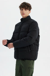Parka Hombre Slim Reversible Negro