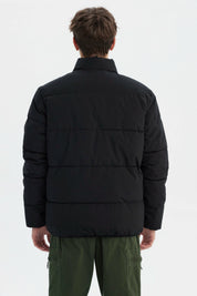 Parka Hombre Slim Reversible Negro