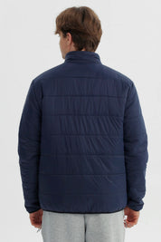 Parka Hombre Slim Reversible Negro