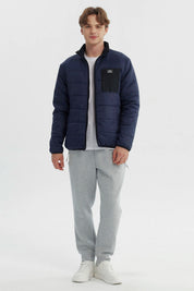 Parka Hombre Slim Reversible Negro