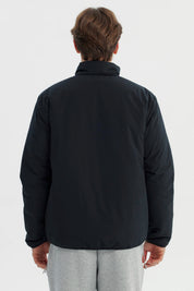 Parka Hombre Slim Reversible Negro