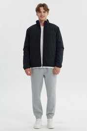 Parka Hombre Slim Reversible Negro
