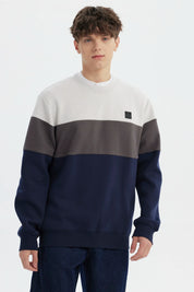 Polerón Hombre Slim Azul Marino