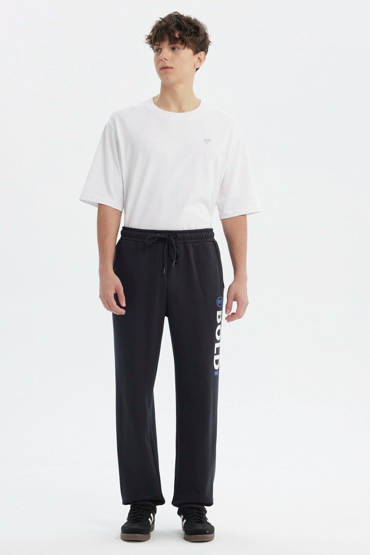 Pantalón Buzo Hombre Pitillo Marengo