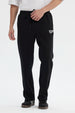 Pantalón Buzo Hombre Calce Recto Negro