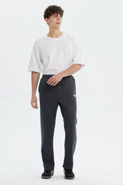 Pantalón Buzo Hombre Calce Recto Marengo
