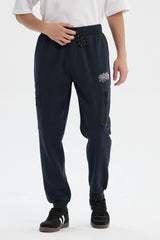 Pantalón Buzo Hombre Pitillo Marengo