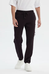 Pantalón Buzo Hombre Pitillo Café