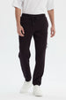 Pantalón Buzo Hombre Pitillo Café