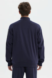 Polerón Hombre Slim Azul Marino